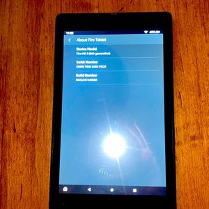 AMAZON FIRE HD 8 TABLET